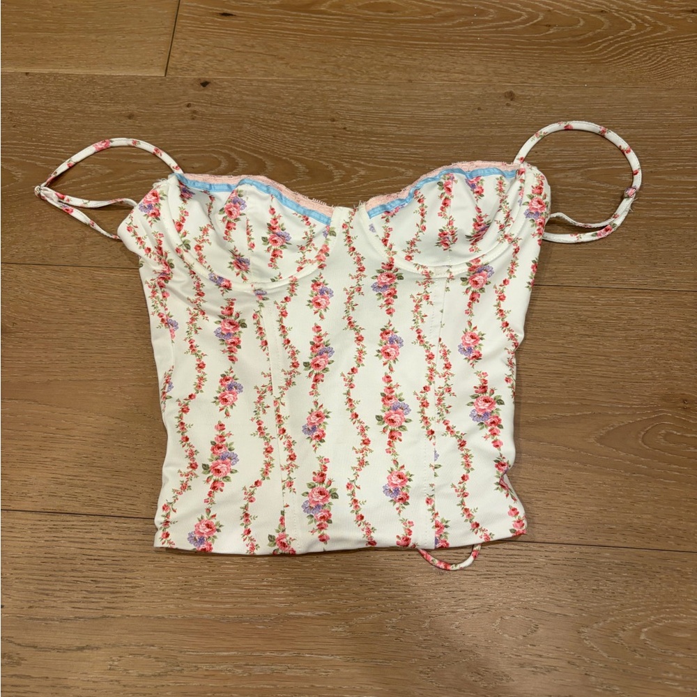 Edikted Floral Corset